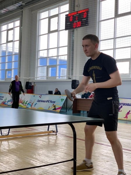 Соревнования по настольному теннису
