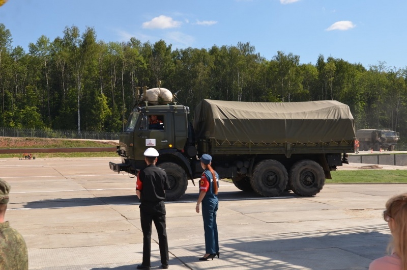 Завершился финал армейского конкурса «Аварийный район»