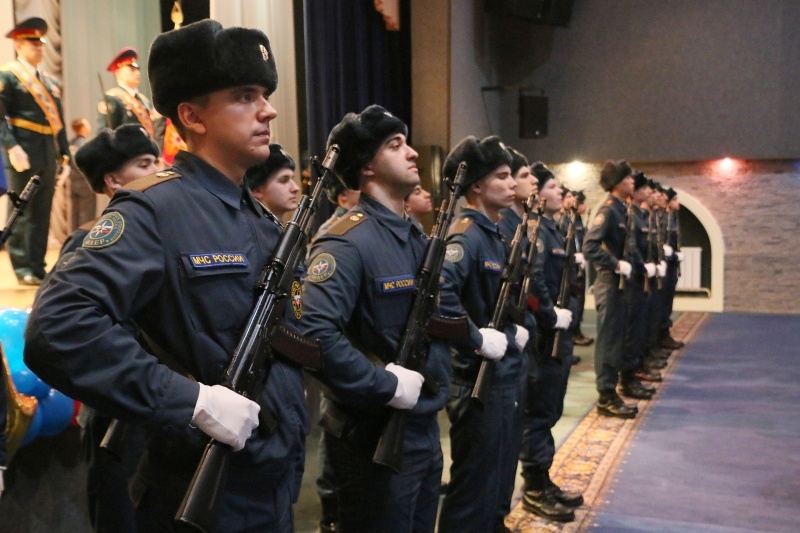Принятие Военной присяги молодым пополнением Центра