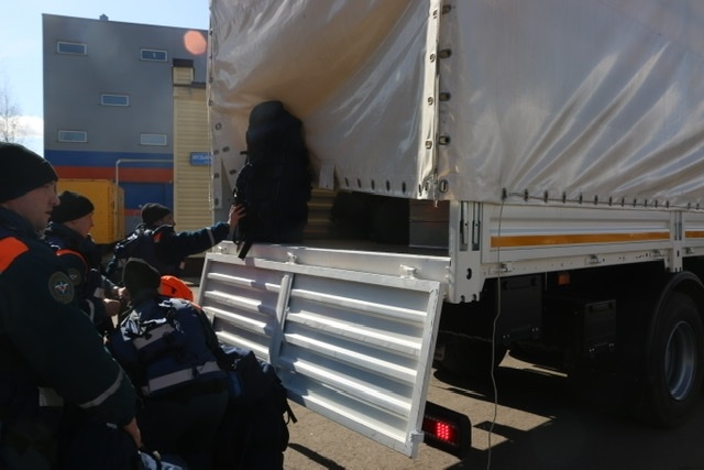 Аэромобильная группировка Центра убыла в Орехово-Зуево