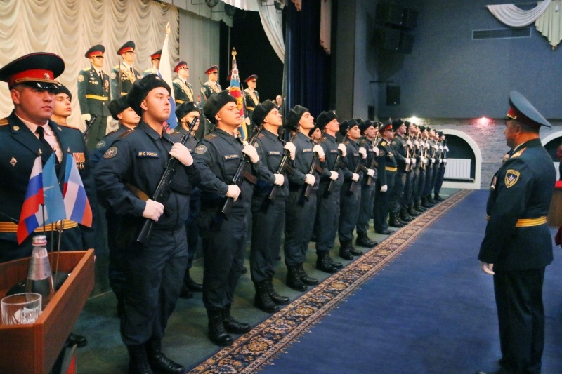 Принятие Военной присяги молодым пополнением Центра