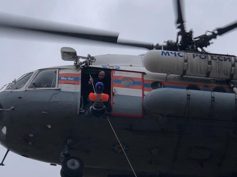 Завершились совместные тренировки летных экипажей и личного состава Центра