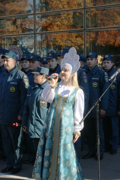 Встреча отряда из Крымского Федерального округа
