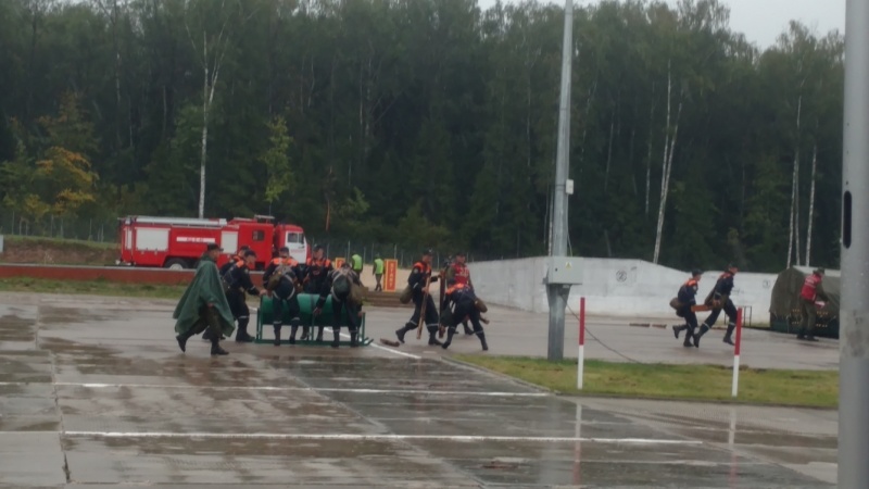 Всеармейский конкурс на лучшее аварийно-спасательное формирование «Аварийный район»