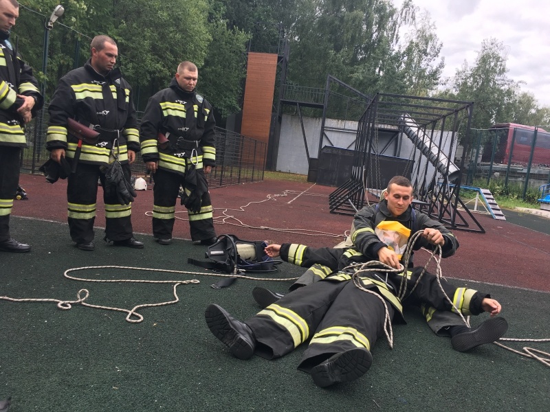 Продолжаются практические занятия по противопожарной подготовке
