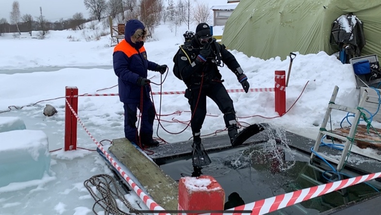 Сборы по водолазной подготовке