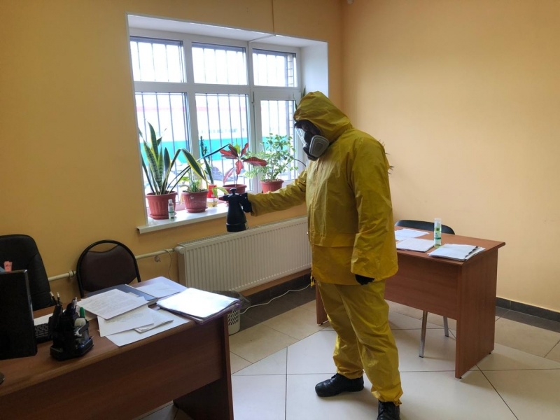 Проведение дезинфекции в г.о. Домодедово