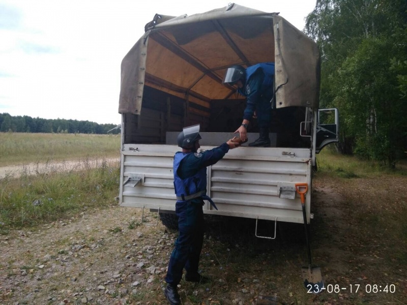 Обезвреживание взрывоопасных предметов