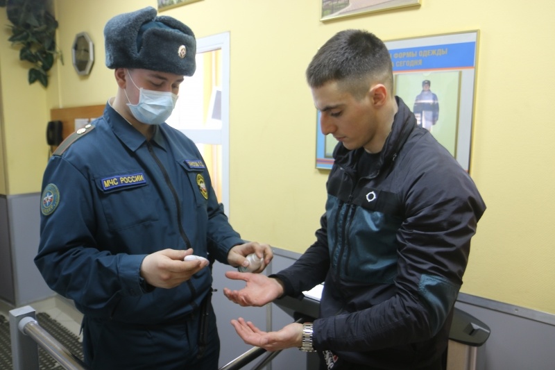 Профилактика коронавирусной инфекции в Центре продолжается