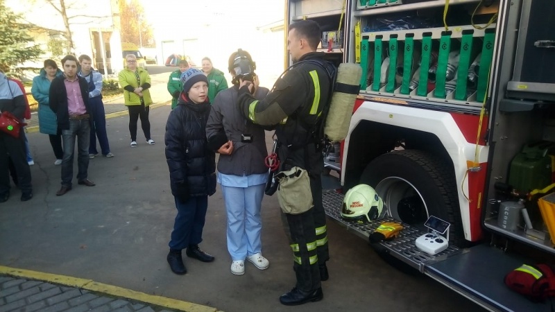 Занятия по противопожарной подготовке и оказанию первой помощи