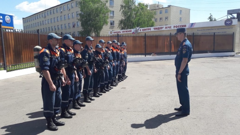Продолжаются сборы с нештатными отделениями РХБ разведки
