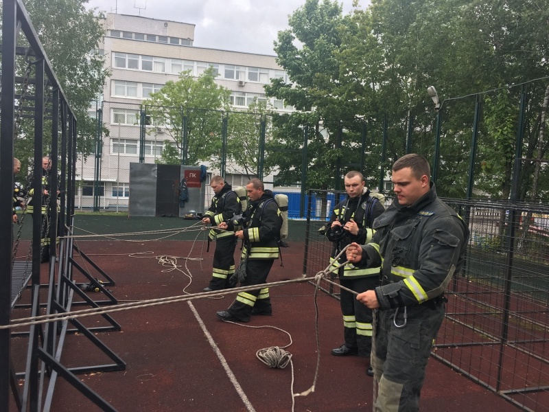 Продолжаются практические занятия по противопожарной подготовке