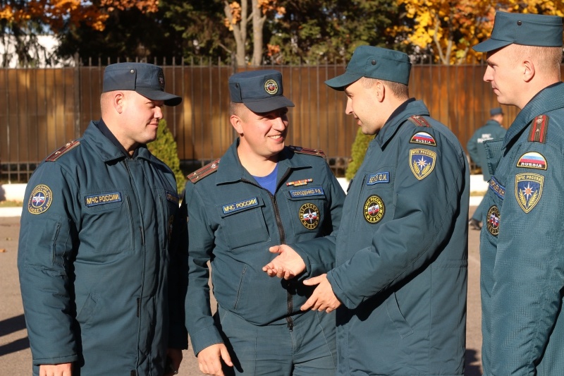 Встреча отряда из Крымского Федерального округа
