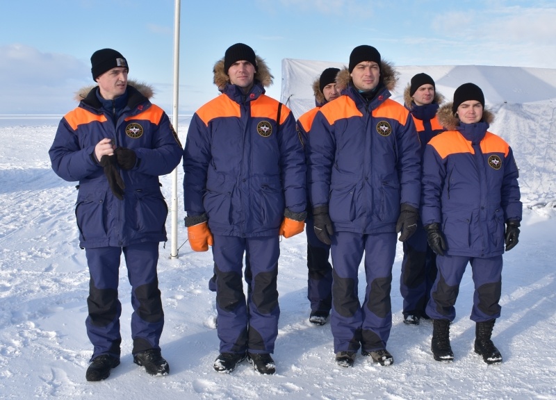 Водолазы Центра принимают участие в соревнованиях «Русский лёд 2019»