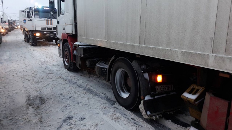 Оказание помощи водителям большегрузного транспорта 