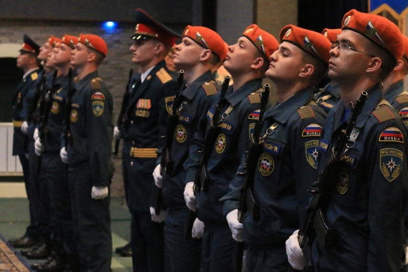  Принятие Военной присяги молодым пополнением Центра