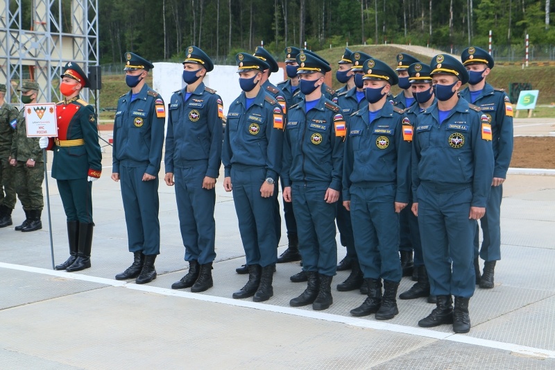 Открытие международного конкурса «Аварийный район»