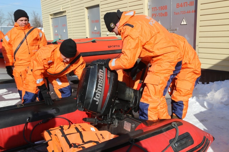 Проверка готовности сил и средств к весенним паводкам