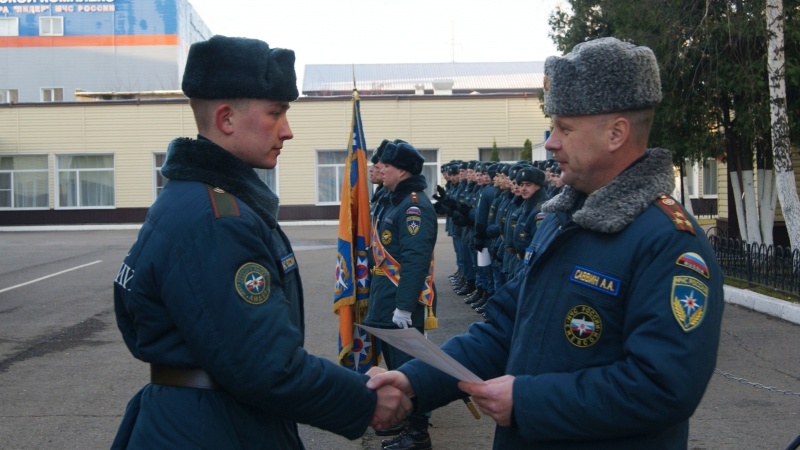 Чествование военнослужащих по призыву, выслуживших установленные сроки службы