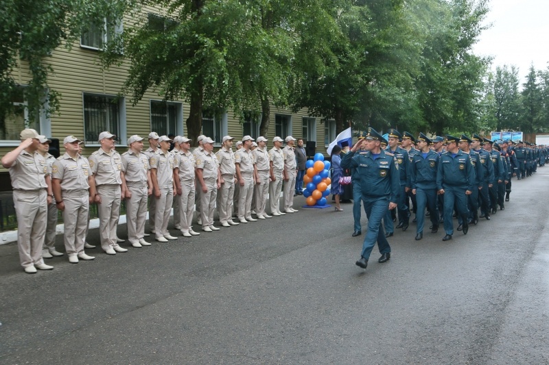 Проводы отряда в Крымский федеральный округ для проведения пиротехнических работ