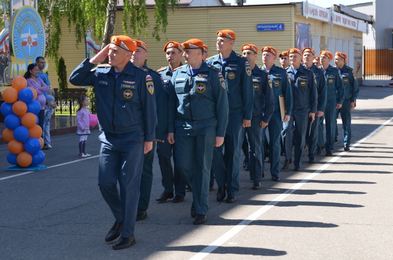 Встреча отряда из новой Москвы