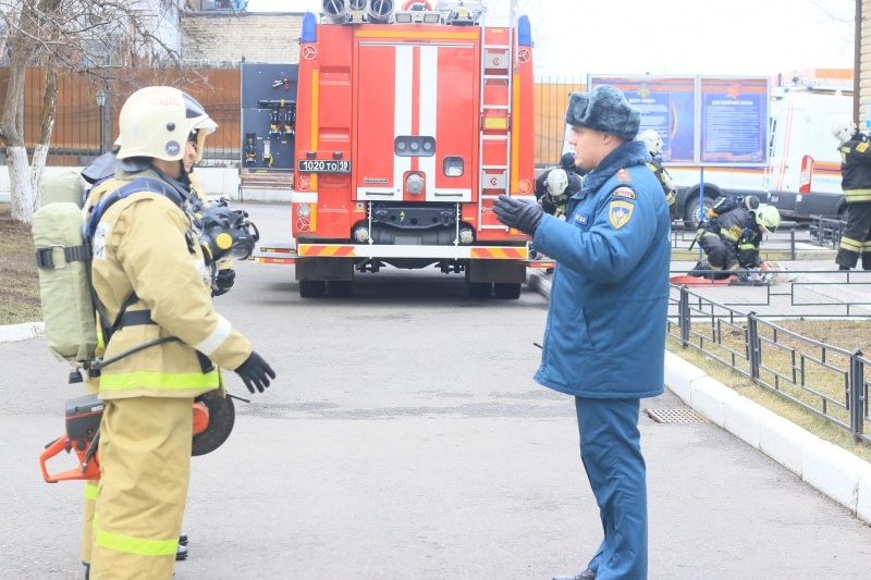 Учебная пожарная тревога