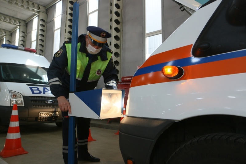 Проведение технического осмотра транспортных средств Центра