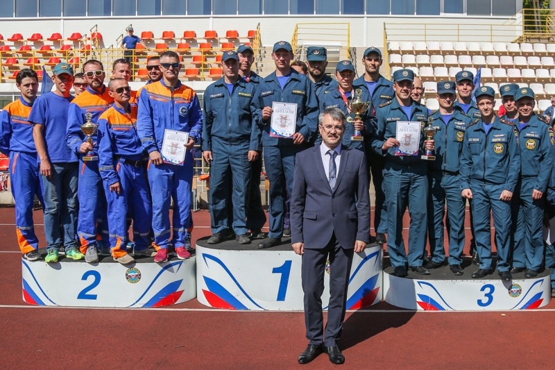Завершился XX Чемпионат по многоборью спасателей МЧС России