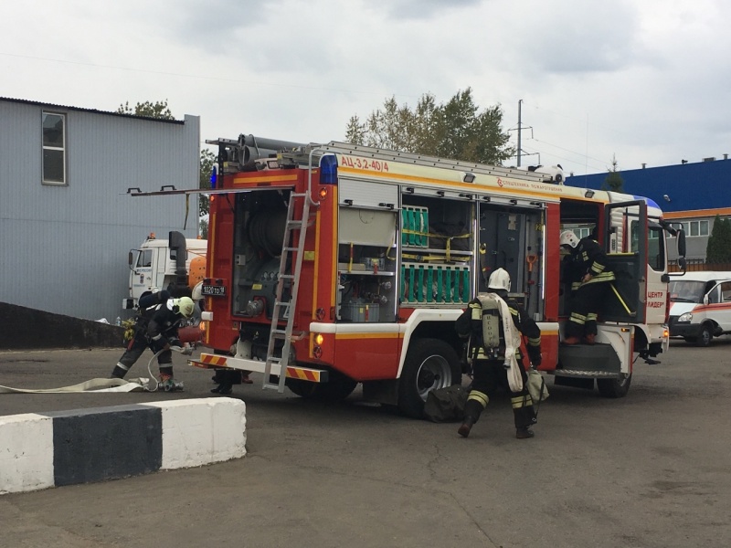 Проведение учебной пожарной тревоги
