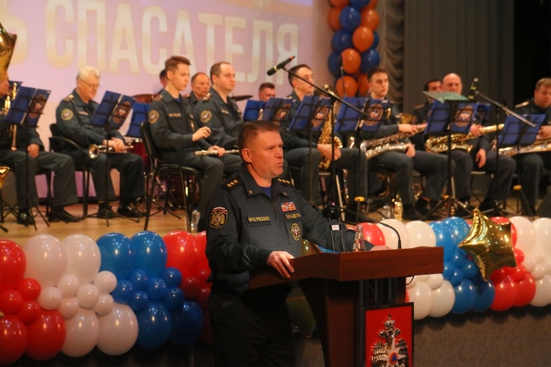 Праздничный концерт, посвященный Дню спасателя РФ