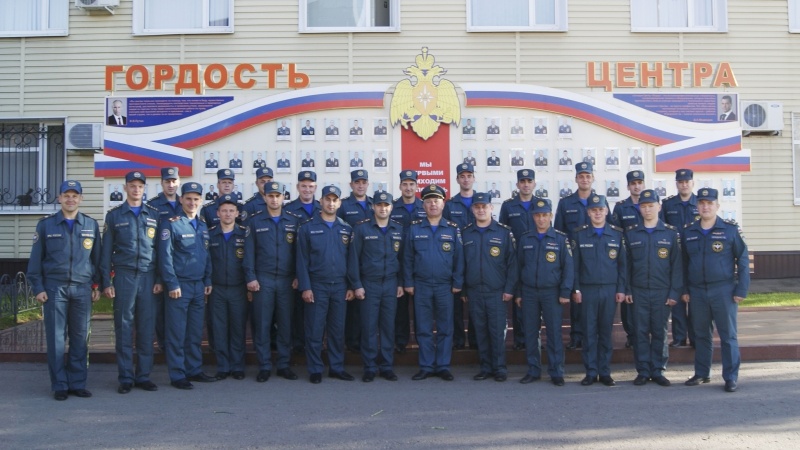 Встреча отряда из Крымского Федерального округа