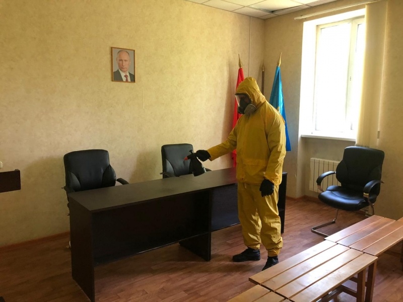 Проведение дезинфекции в г.о. Видное
