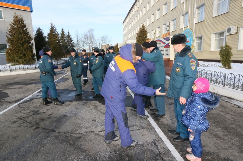 Оперативна группа Центра прибыла из командировки