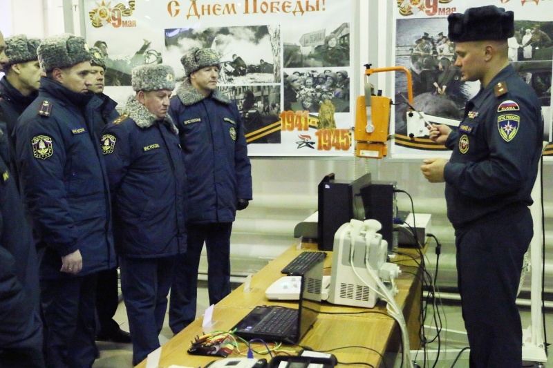 Центр посетили слушатели факультета «Высшей академии управления» АГПС МЧС России