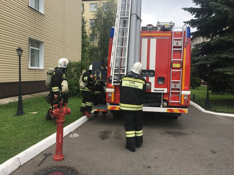 Учебная пожарная тревога 