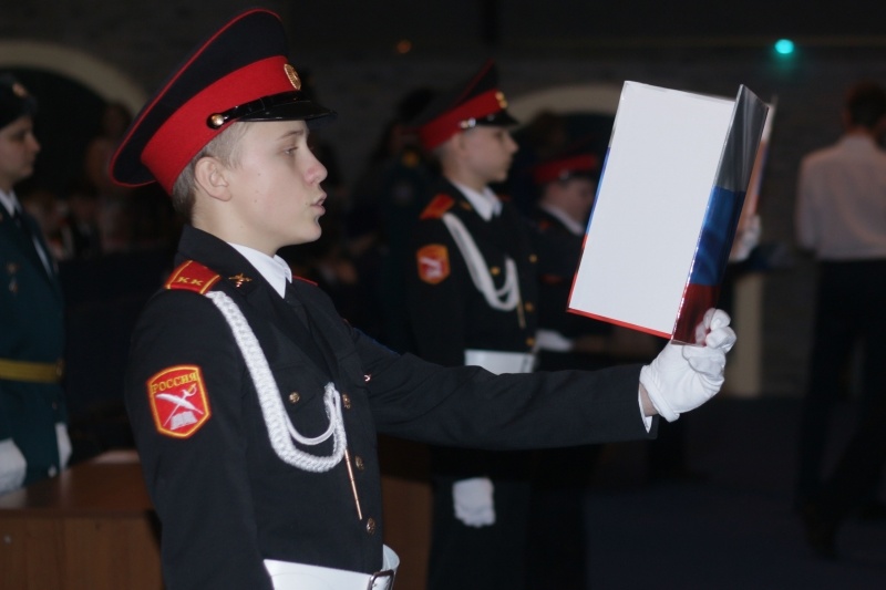 Торжественная клятва кадетов МЧС