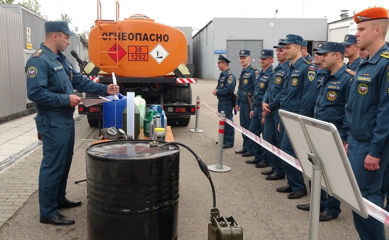 Комплексное занятие по доведению требований безопасности на летний период обучения 2019 года
