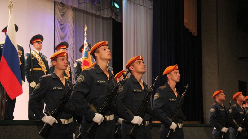 Принятие Военной присяги молодым пополнением Центра