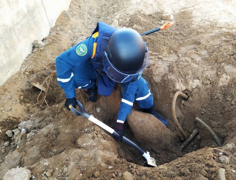 Обезвреживание взрывоопасного предмета
