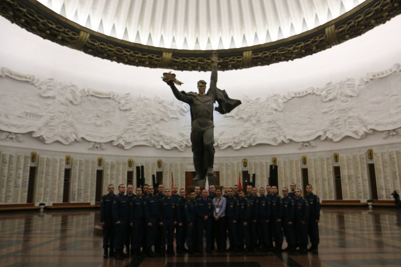 Посещение личным составом мемориального комплекса Парк Победы на Поклонной горе