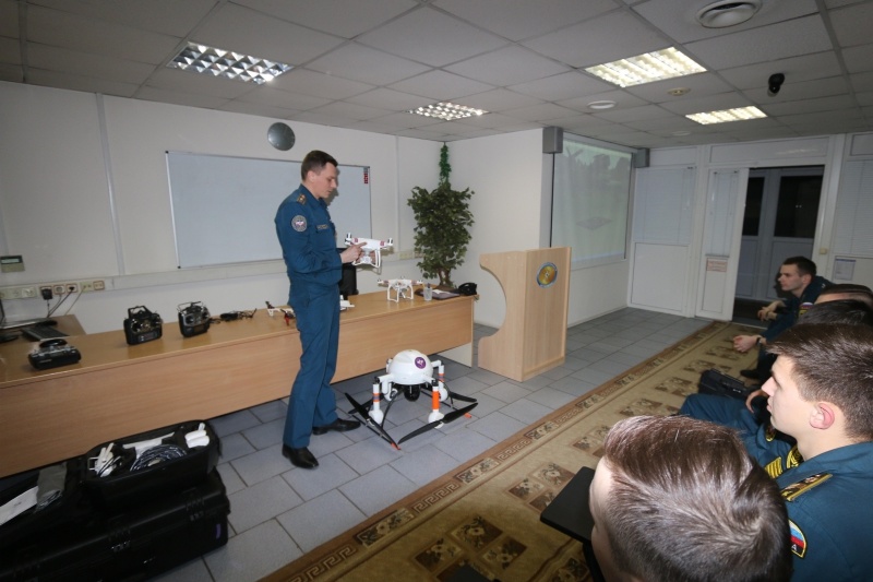 В Центре "Лидер" завершается преддипломная практика курсантов Академии гражданской защиты МЧС России