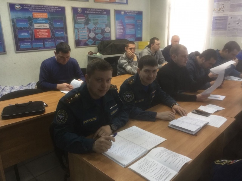 Обучение в АСУНЦ «Вытегра» на специальность «Газоспасатель»