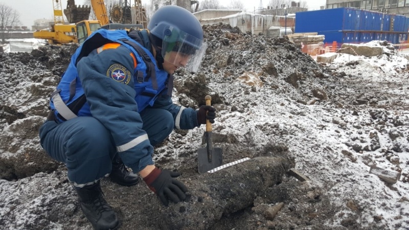 Обезвреживание взрывоопасных предметов