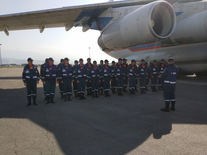 Перегруппировка отряда на пути в город Алматы