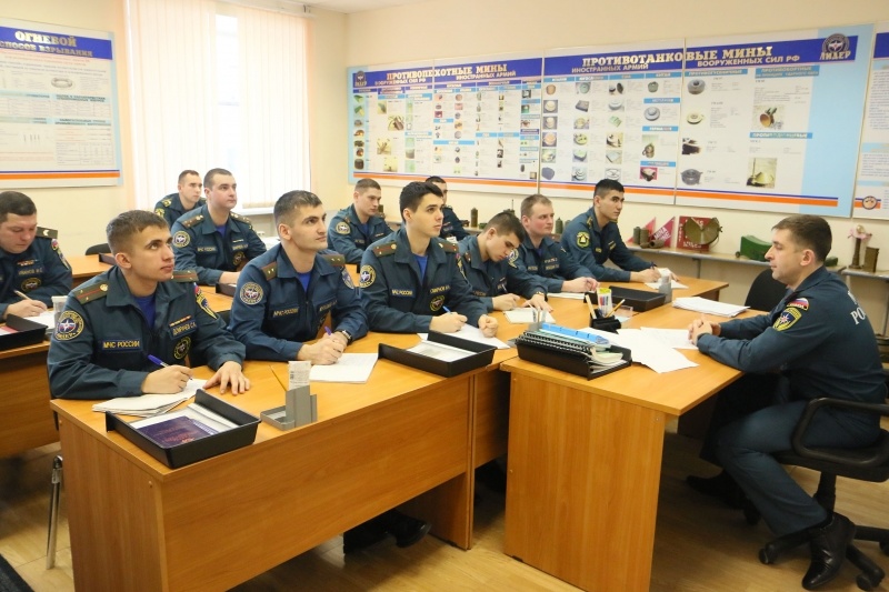 Сборы с личным составом по подготовке к проведению пиротехнических работ в 2020 году