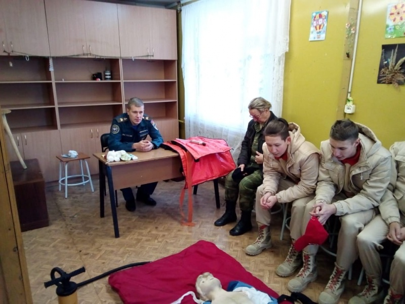 Занятия в оздоровительном лагере «Соколенок»