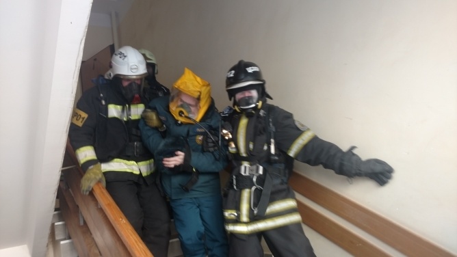 Учебная пожарная тревога