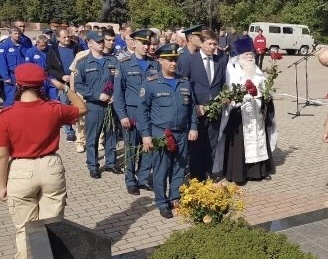 Личный состав центра почтил память погибших в результате теракта в Беслане Личный состав центра почтил память погибших в результате теракта в Беслане