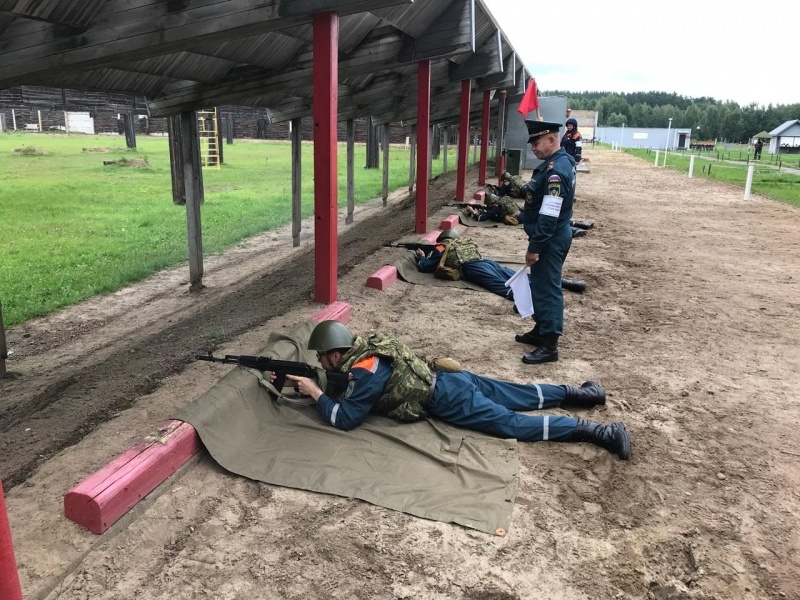 Занятие по огневой подготовке