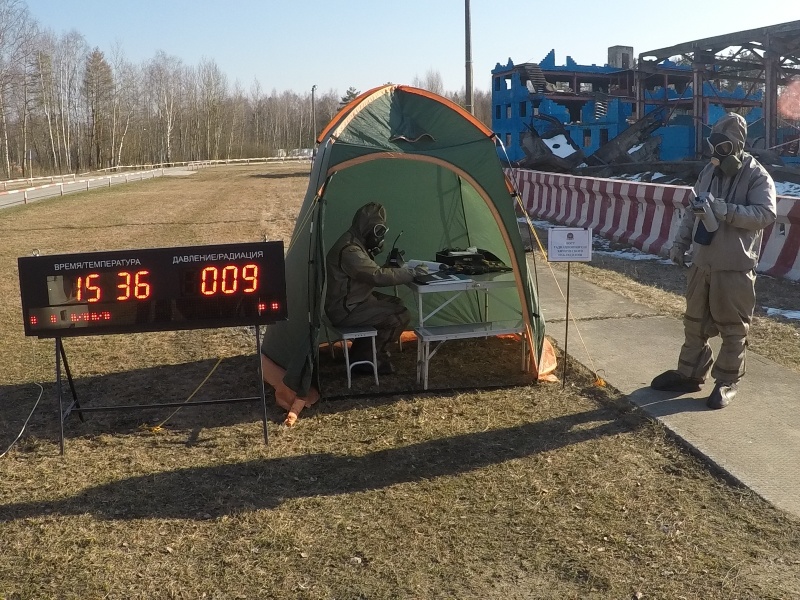 Продолжается полевой выход 3 и 8 управлений